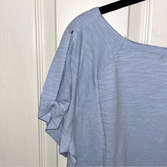 Sanctuary Light Blue Tie Detail Tee - Picture 5 of 6